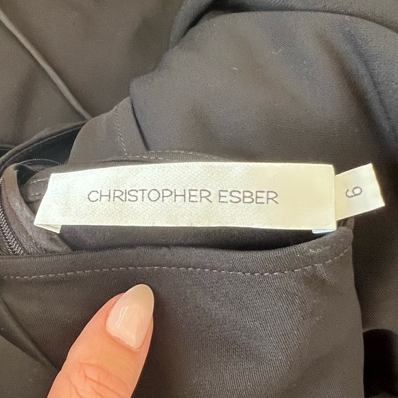Christopher Esber black dress - Picture 4 of 4